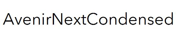 AvenirNextCondensed字体