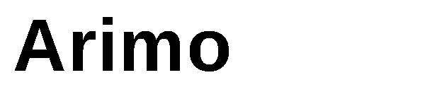 Arimo字体