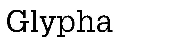 Glypha字体