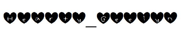 Hearty_Geelyn字体