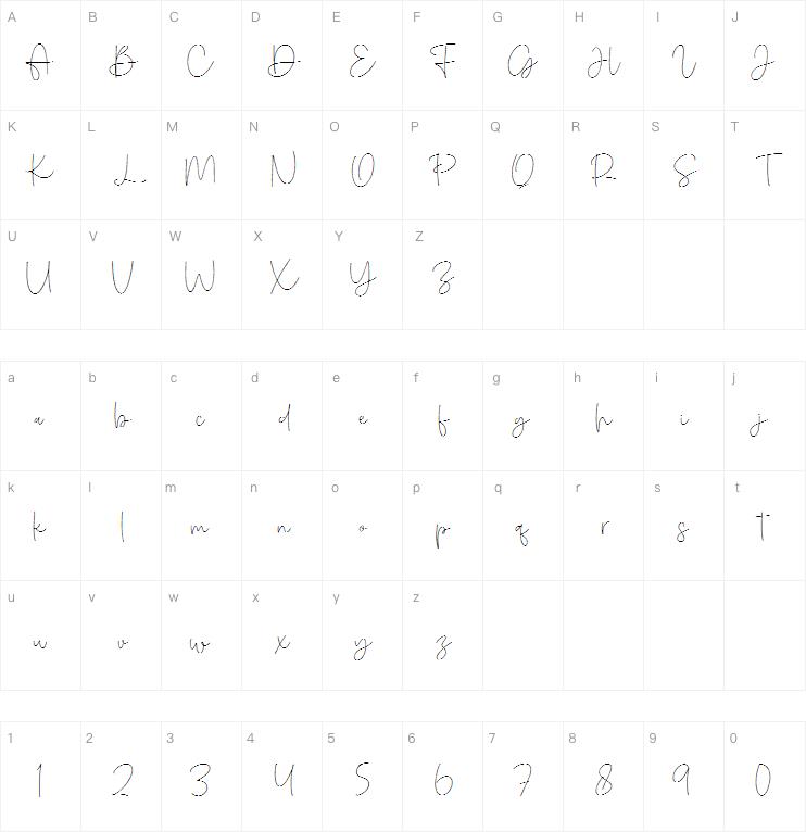 Amichan字体