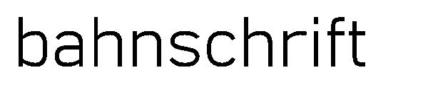 Bahnschrift字体