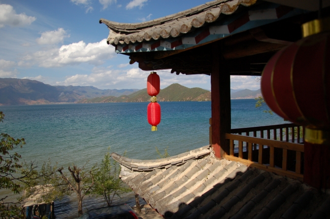 泸沽湖图片下载