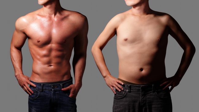 减肥前后对比效果图片