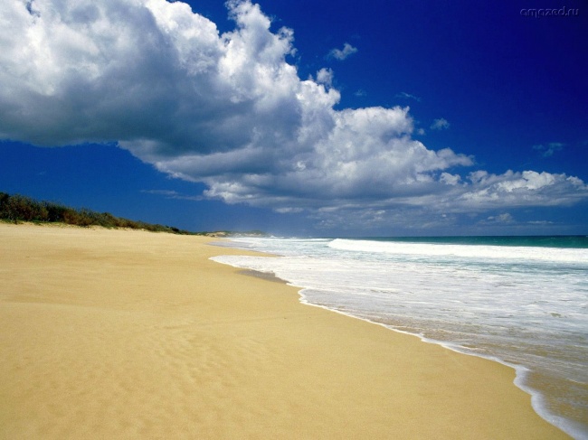 沙滩美景图片