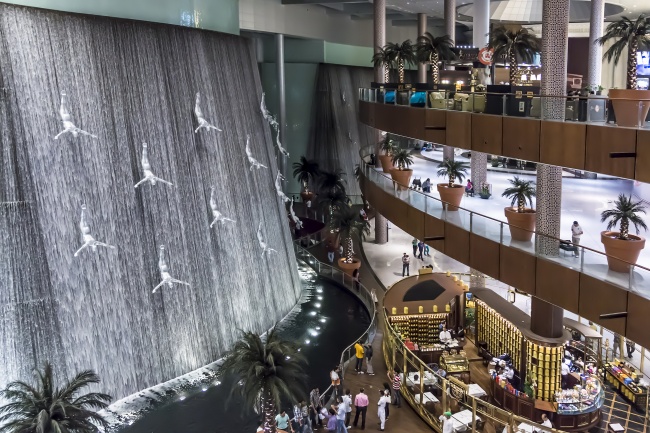 迪拜酋长购物中心内景图片