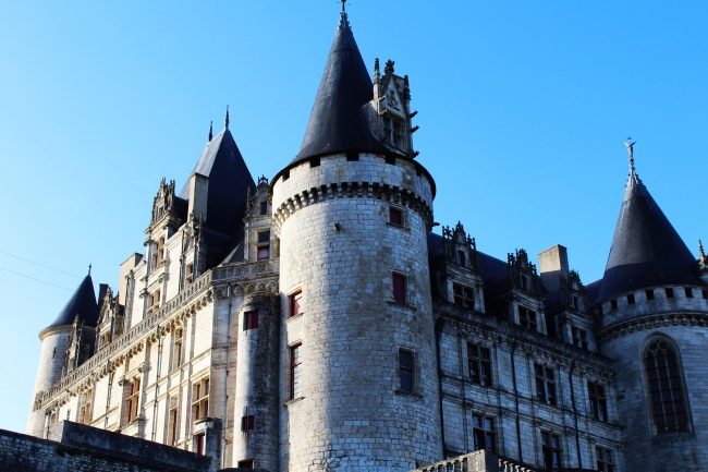 法国古城堡图片
