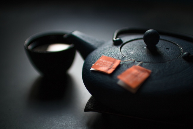 茶壶茶杯摄影图片