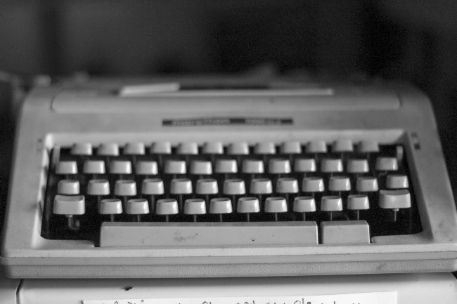旧打字机图片