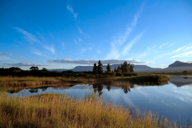 南非美丽湖泊图片