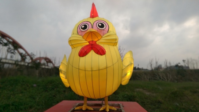 鸡年元宵节灯笼图片