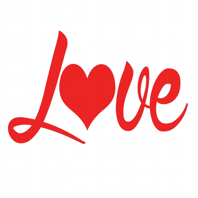情人节LOVE字体设计图片