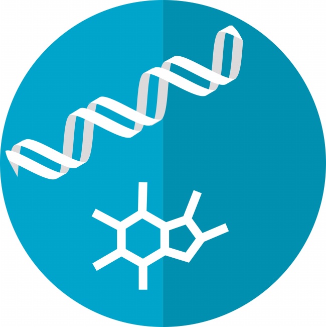 DNA生物学创意图标图片