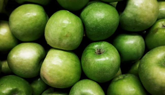 绿色青苹果图片