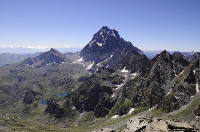 阿尔卑斯山风景素材图