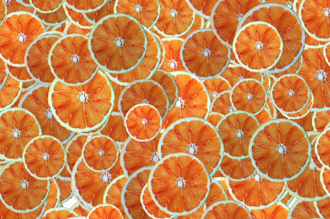 橘子纹理背景图片