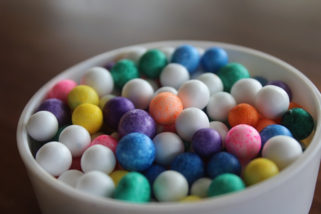 复活节彩色糖果图片