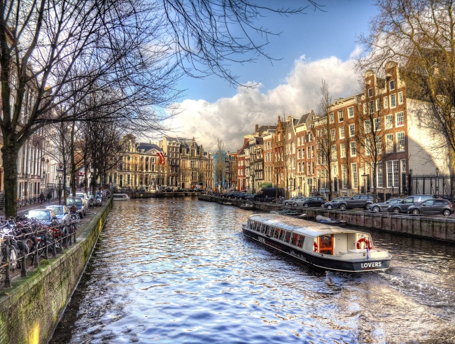 阿姆斯特丹城市景观图片
