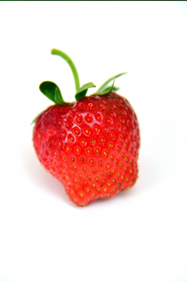 红草莓高清摄影图片