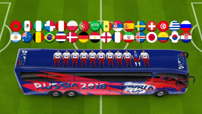 2018世界杯宣传设计海报