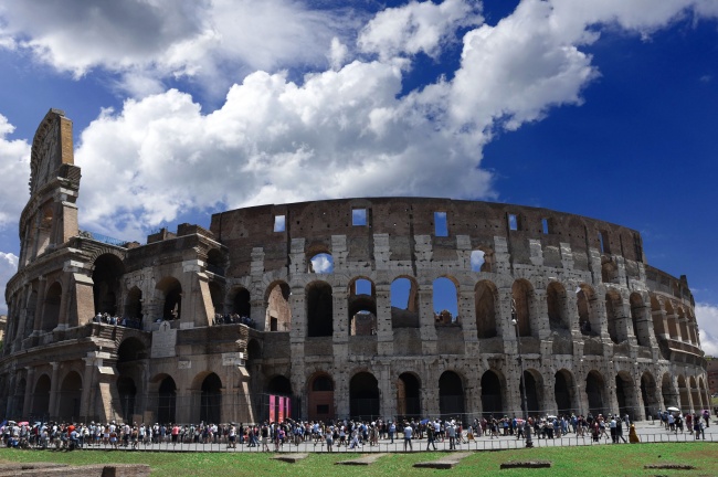 罗马斗兽场旅游建筑图片
