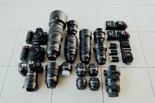 多种照相机镜头图片