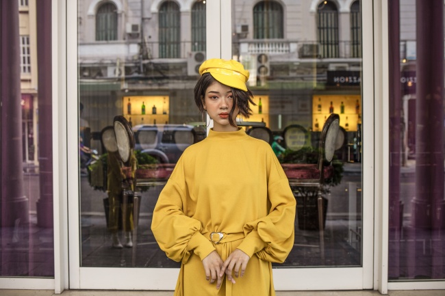 时尚街拍亚洲美女写真