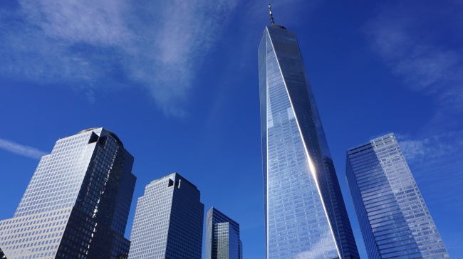 曼哈顿高楼建筑图片