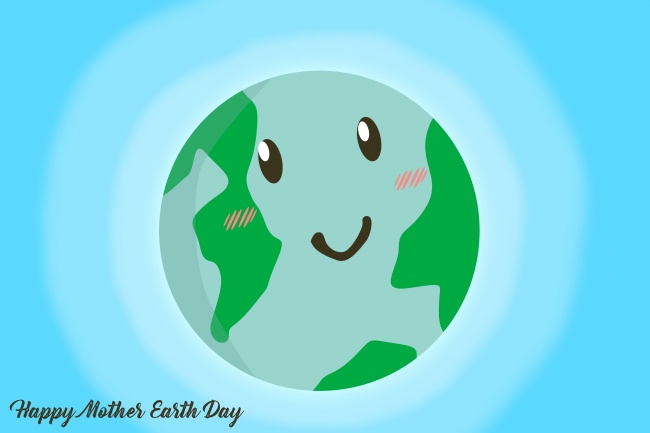 世界地球日主题海报图片