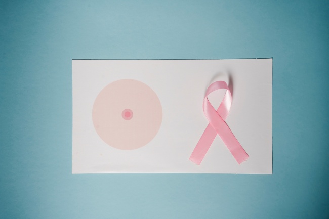 粉色丝带乳腺公益图片