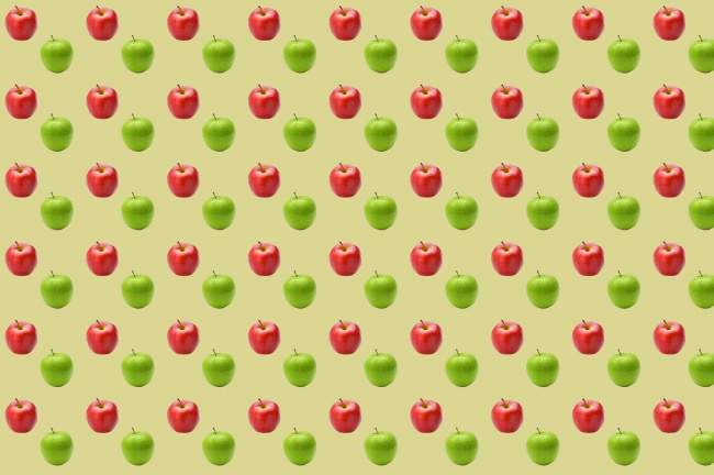 苹果图案背景图片