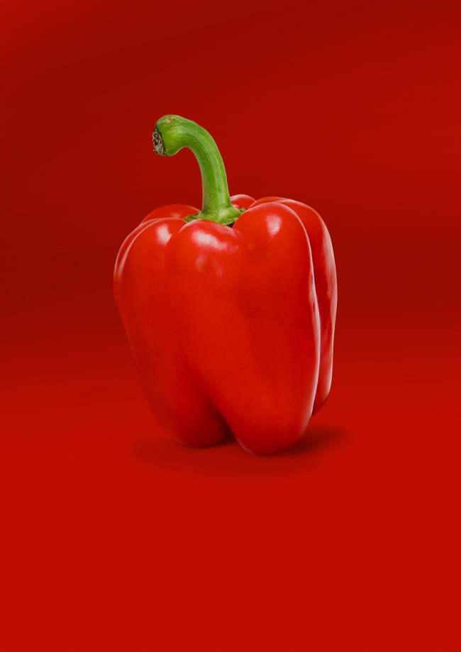 一个红甜椒图片