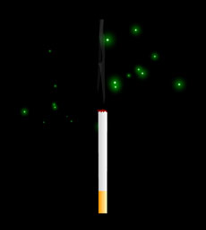 点燃的香烟flash动画素材