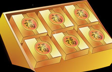 福字月饼包装盒flash动画