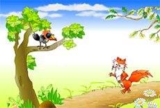 狐狸和乌鸦的故事flash动画