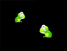 两只青蛙跳跳flash动画