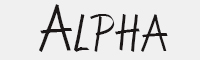 AlphaThin字体