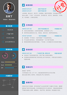 售后客服类整套简历模板