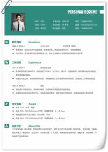 市场销售应届大学生个人简历