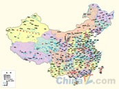 中国地图矢量免费素材
