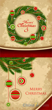 圣诞节背景图设计素材