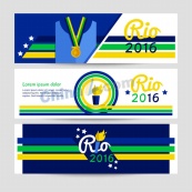 2016里约奥运主题横幅