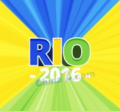 2016里约奥运矢量海报