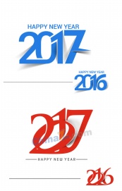2017矢量艺术字设计