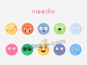 Emoji表情图标矢量素材