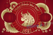 2021中国新年矢量海报设计