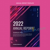 2022技术年度报告封面模板