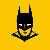 蝙蝠侠标志矢量插画素材
