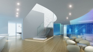楼梯间3D效果图模型