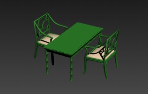 传统家具椅子3D模型